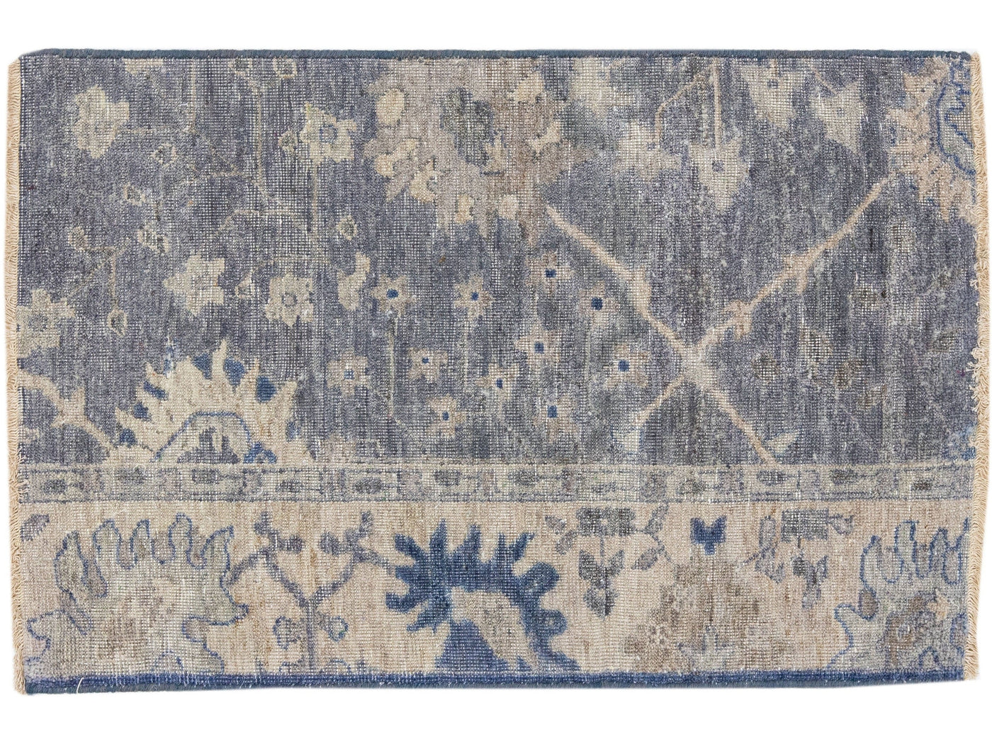 Modern Mahal Style Custom Wool Rug