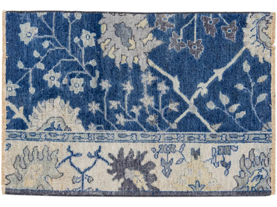 Modern Mahal Style Custom Wool Rug