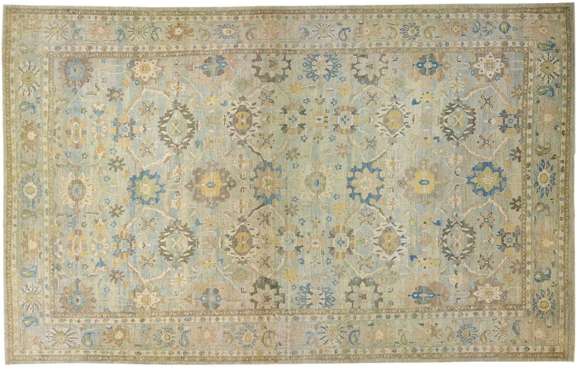 Modern Sultanabad Wool Rug 19 X 31 – Alexanders Artisan Rugs Official ...