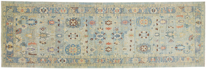 Modern Sultanabad Wool Runner 6 X 19