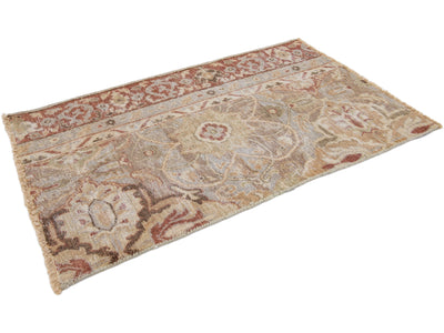 Modern Mahal Style Custom Wool Rug