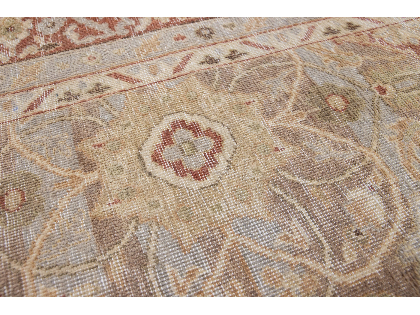 Modern Mahal Style Custom Wool Rug