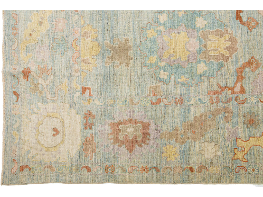 Modern Sultanabad Wool Rug 10 X 12