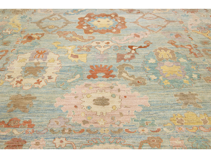Modern Sultanabad Wool Rug 10 X 12
