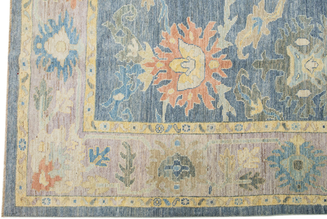 Modern Sultanabad Wool Rug 11 X 14