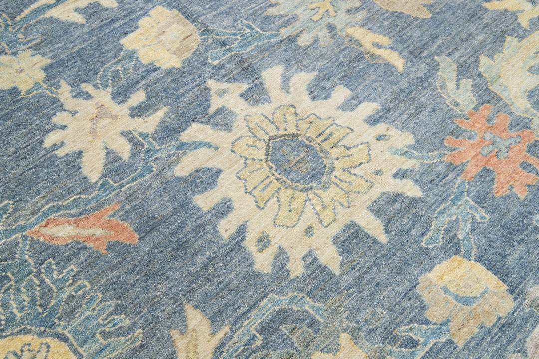 Modern Sultanabad Wool Rug 11 X 14