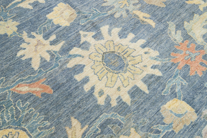 Modern Sultanabad Wool Rug 11 X 14