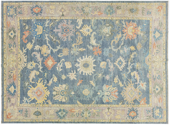 Modern Sultanabad Wool Rug 11 X 14