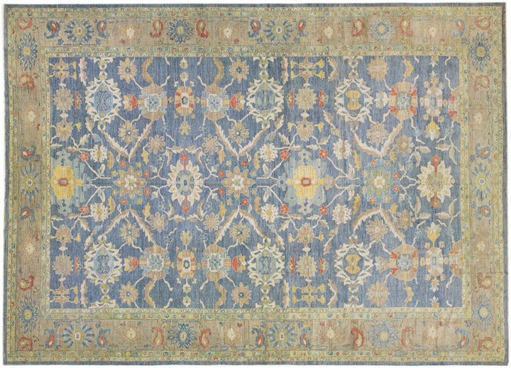 Modern Sultanabad Wool Rug 16 X 23