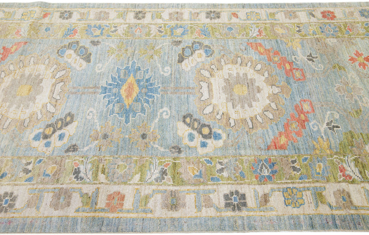 Modern Sultanabad Wool Runner 5 X 21