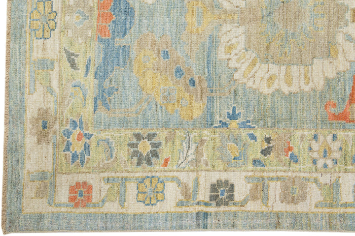 Modern Sultanabad Wool Runner 5 X 21