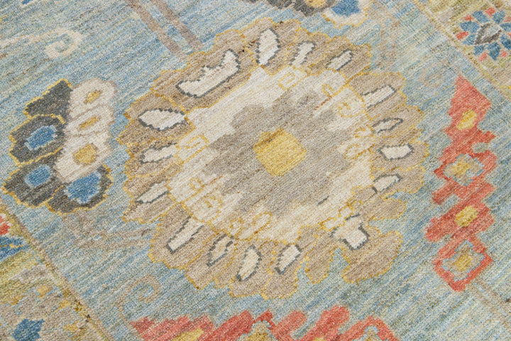 Modern Sultanabad Wool Runner 5 X 21