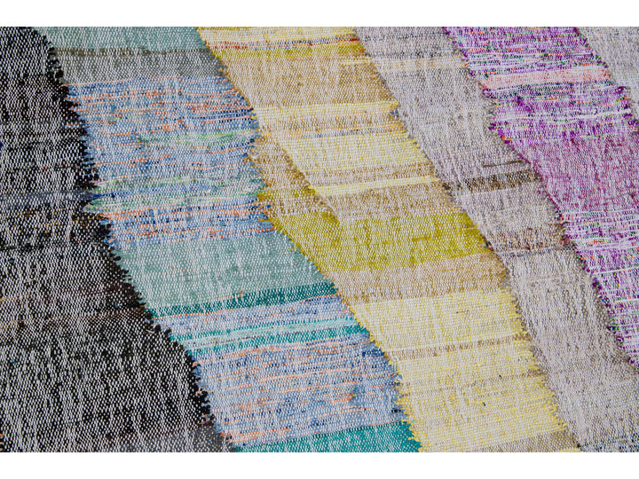 Vintage Kilim Wool Rug 9 X 14