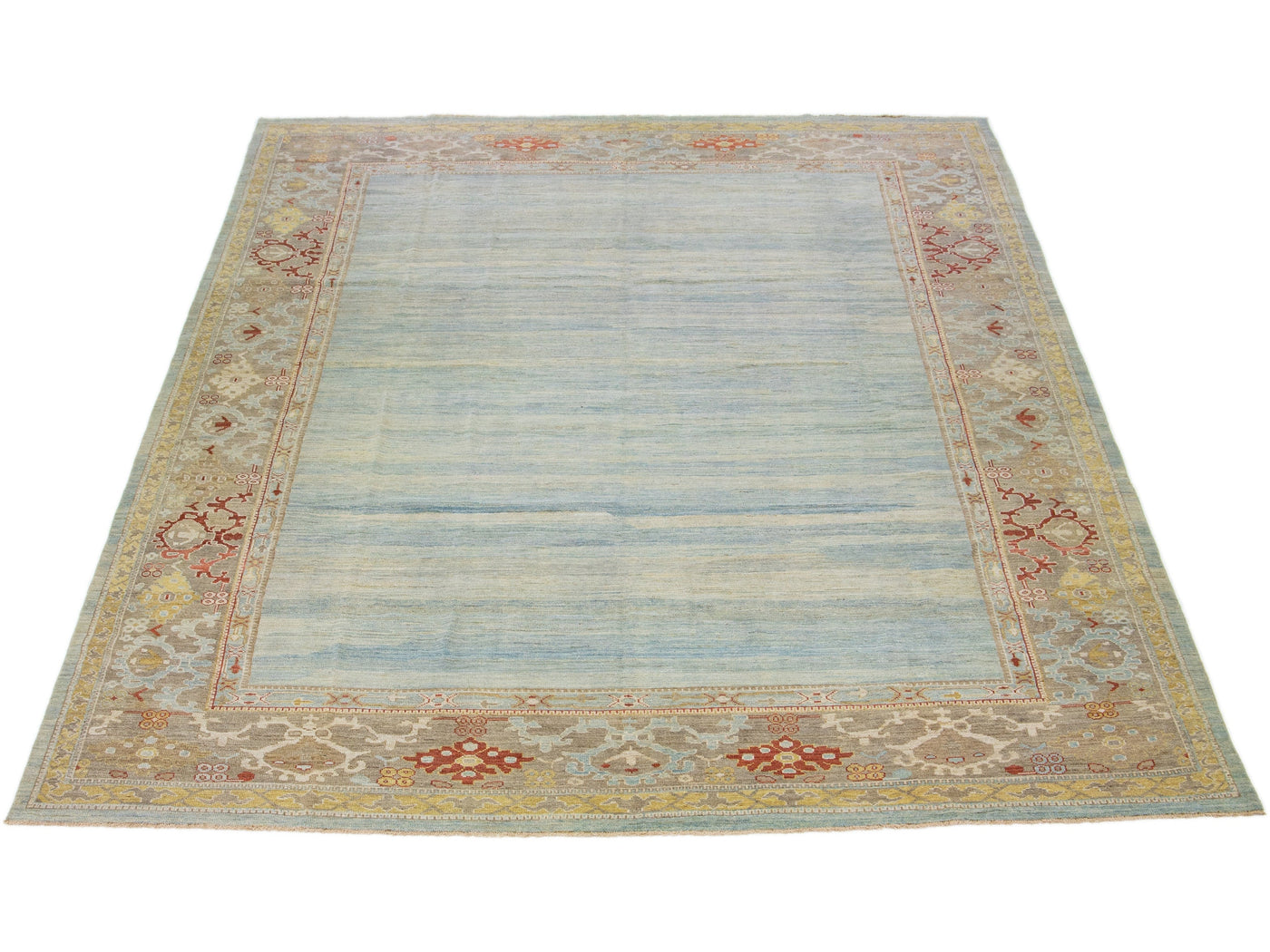 Modern Sultanabad Wool Rug 12 X 16