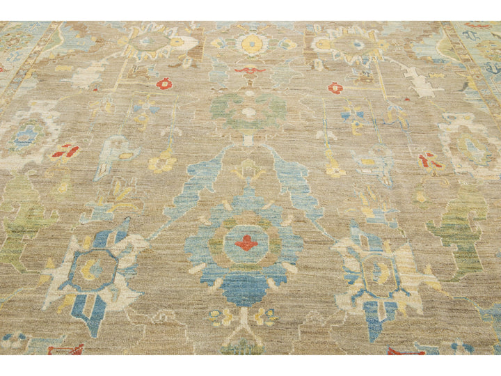 Modern Sultanabad Rug 10 X 12
