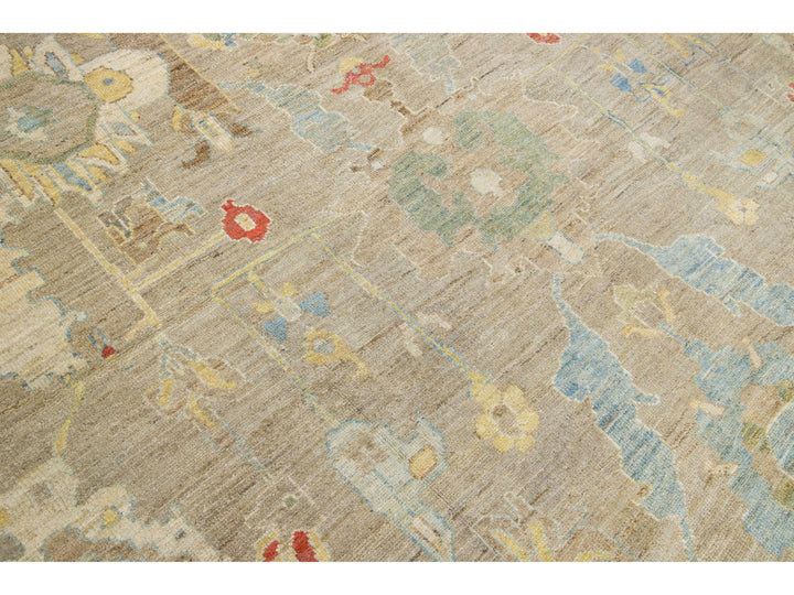 Modern Sultanabad Rug 10 X 12