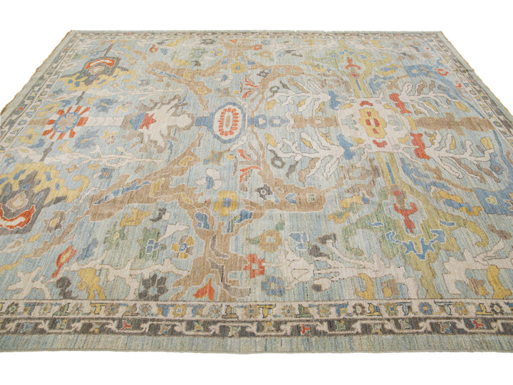 Modern Sultanabad Wool Rug 8 X 10