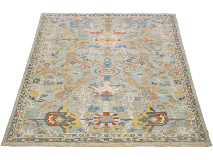 Modern Sultanabad Wool Rug 8 X 10