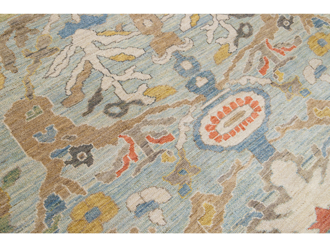 Modern Sultanabad Wool Rug 8 X 10