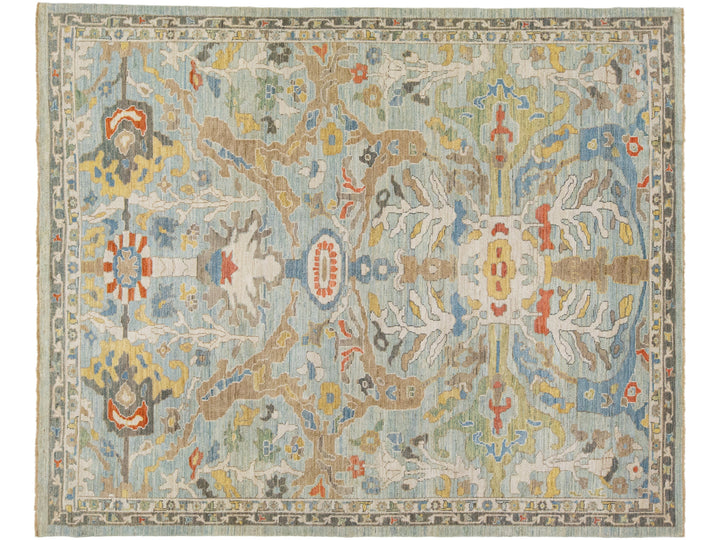 Modern Sultanabad Wool Rug 8 X 10