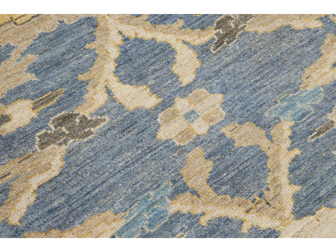 Modern Sultanabad Wool Rug 4 X 20