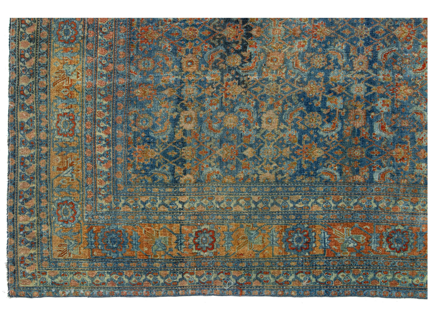 Modern Bidjar Wool Runner 6 X 16