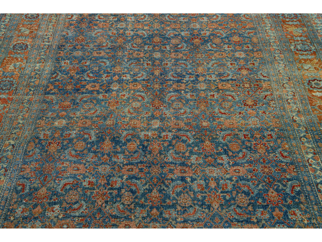 Modern Bidjar Wool Runner 6 X 16