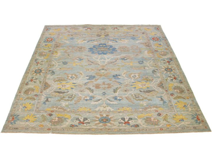 Modern Sultanabad Wool Rug 12 X 16