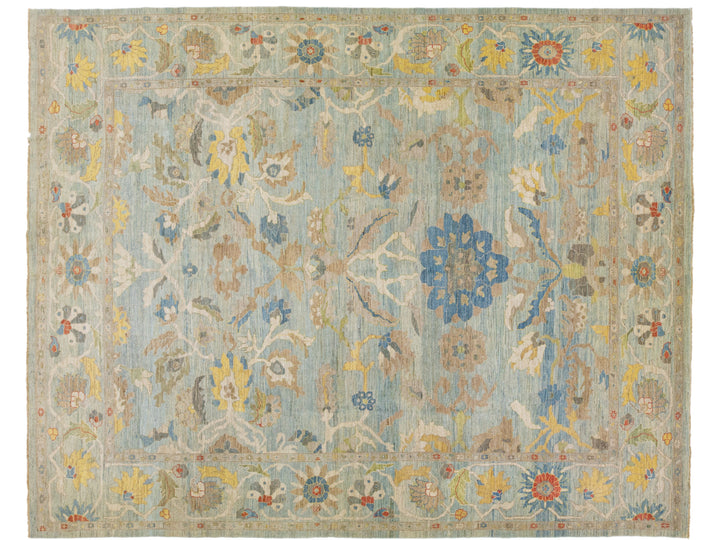 Modern Sultanabad Wool Rug 12 X 16