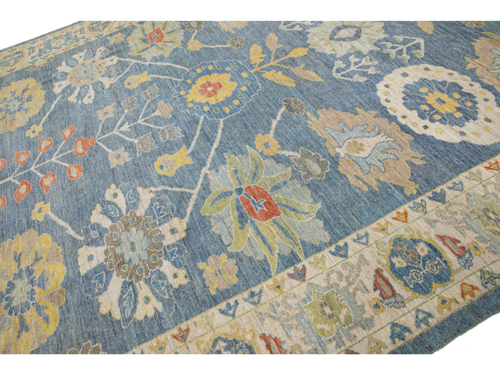 Modern Sultanabad Wool Rug 10 X 14