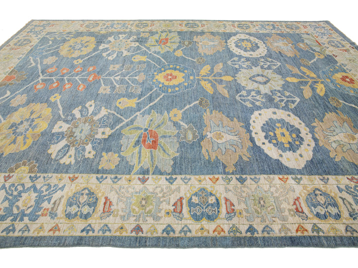 Modern Sultanabad Wool Rug 10 X 14