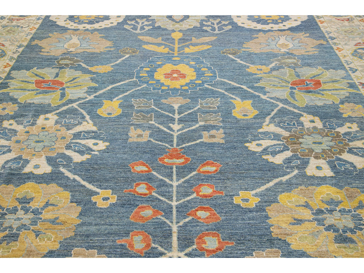 Modern Sultanabad Wool Rug 10 X 14