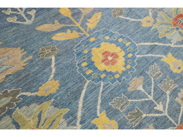 Modern Sultanabad Wool Rug 10 X 14