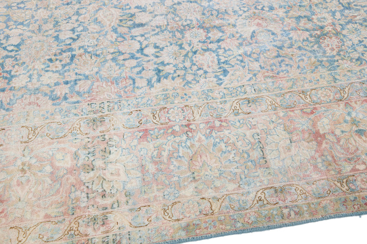 Vintage Kerman Wool Rug 10 X 13