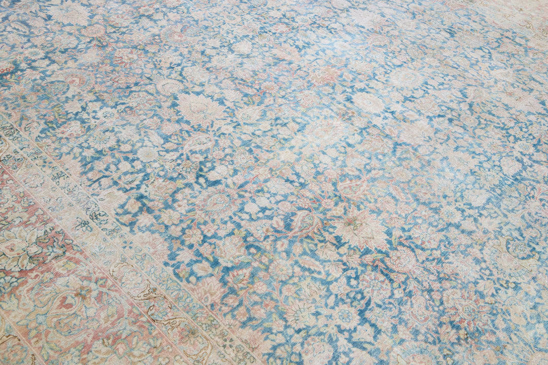Vintage Kerman Wool Rug 10 X 13
