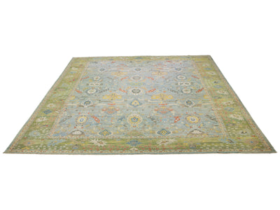 Modern Sultanabad Wool Rug 20 X 23