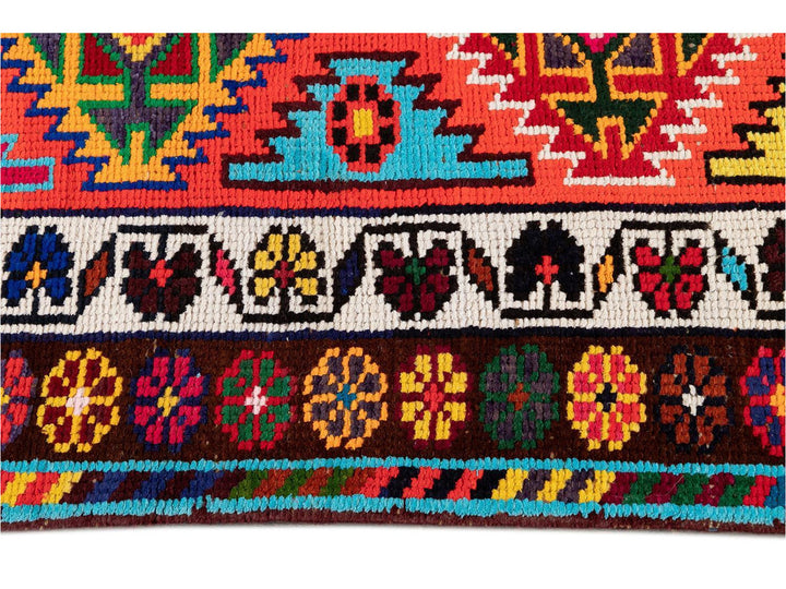 Mid 20th Century Beautiful Turkish Runner Rug, 3 X 14
