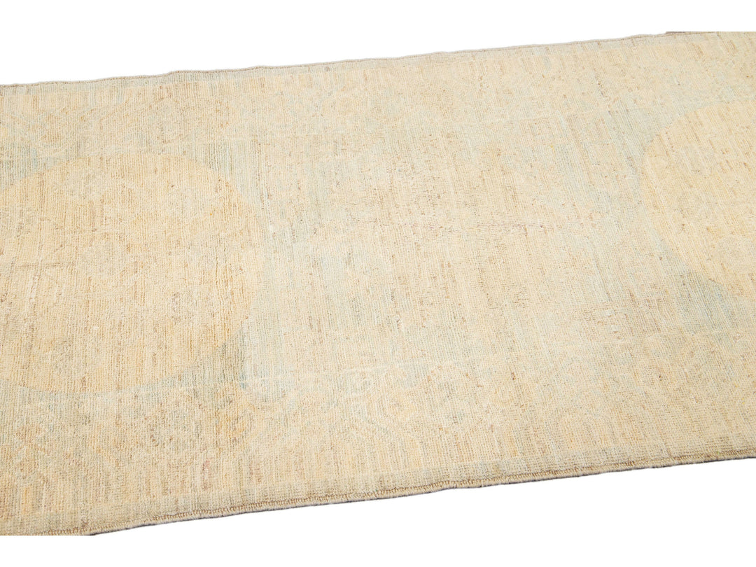 Vintage Khotan Wool Runner 3 X 10