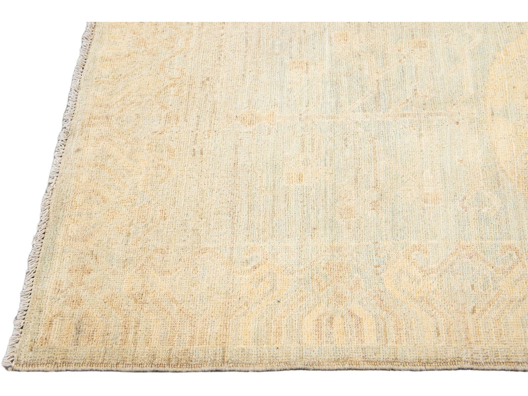 Vintage Khotan Wool Runner 3 X 10