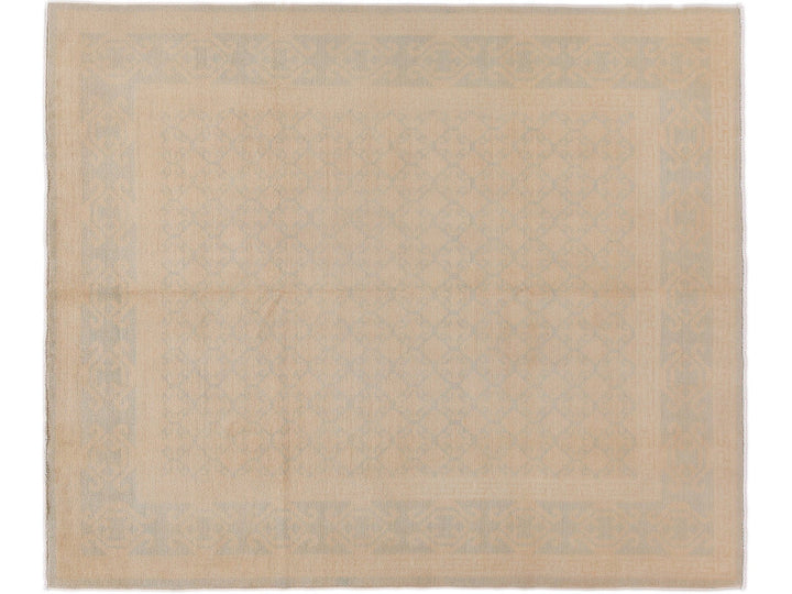 Modern Khotan Style Wool Rug 8 X 10