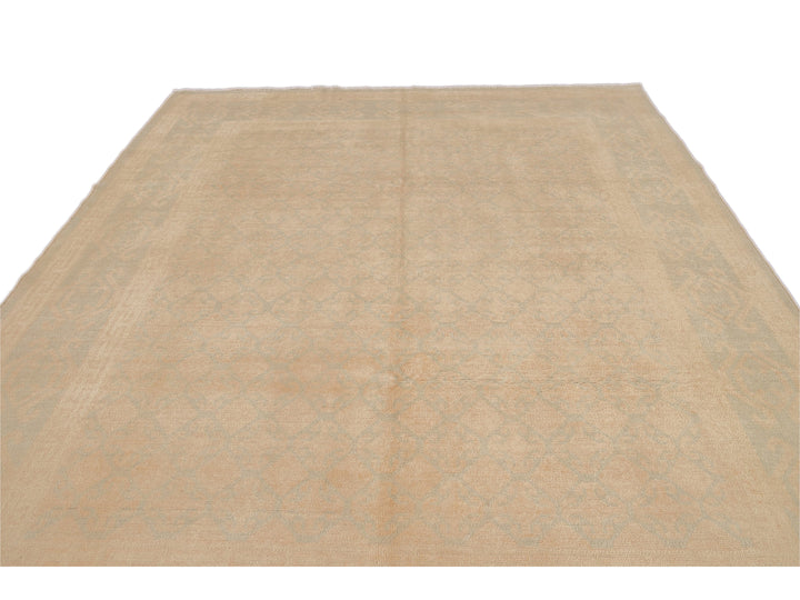 Modern Khotan Style Wool Rug 8 X 10