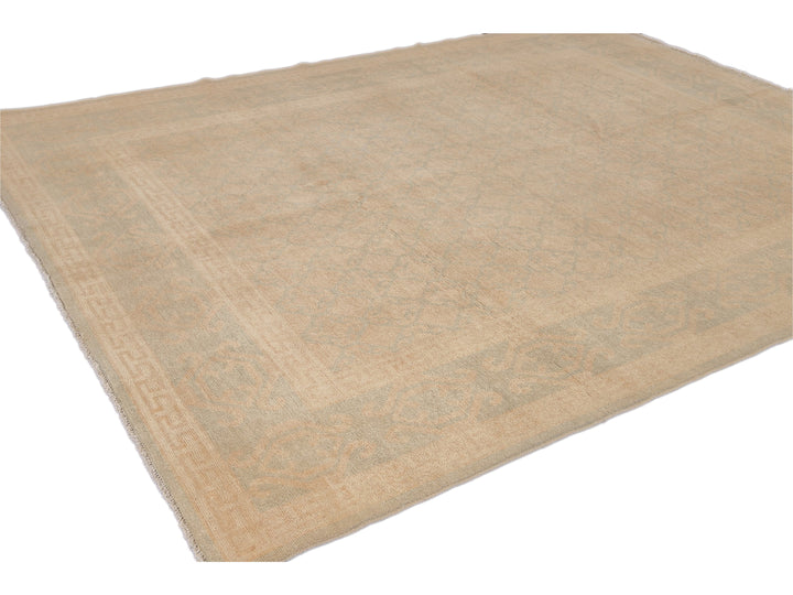 Modern Khotan Style Wool Rug 8 X 10