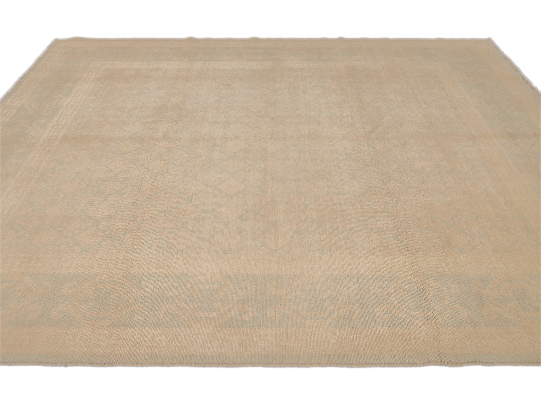 Modern Khotan Style Wool Rug 8 X 10