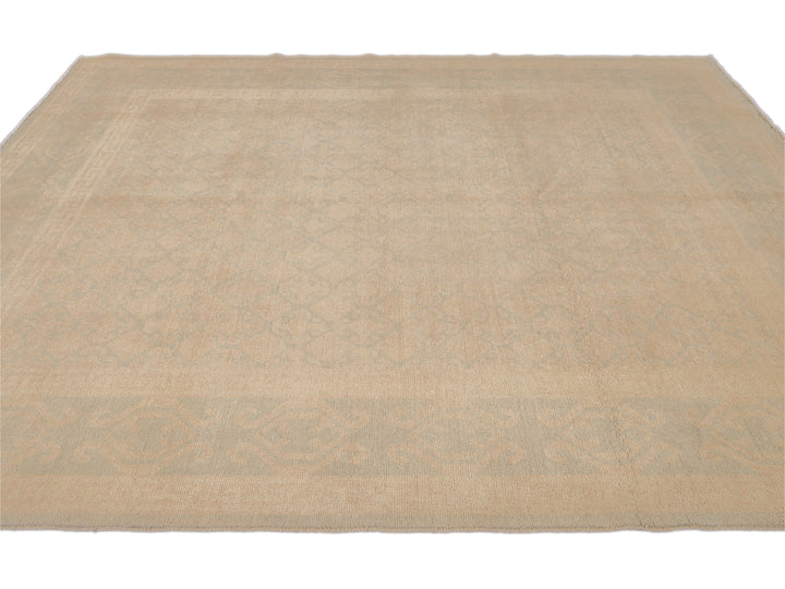 Modern Khotan Style Wool Rug 8 X 10