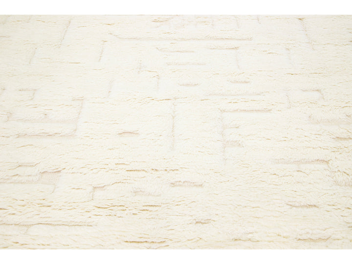 Modern Moroccan Wool Rug 8 X 10