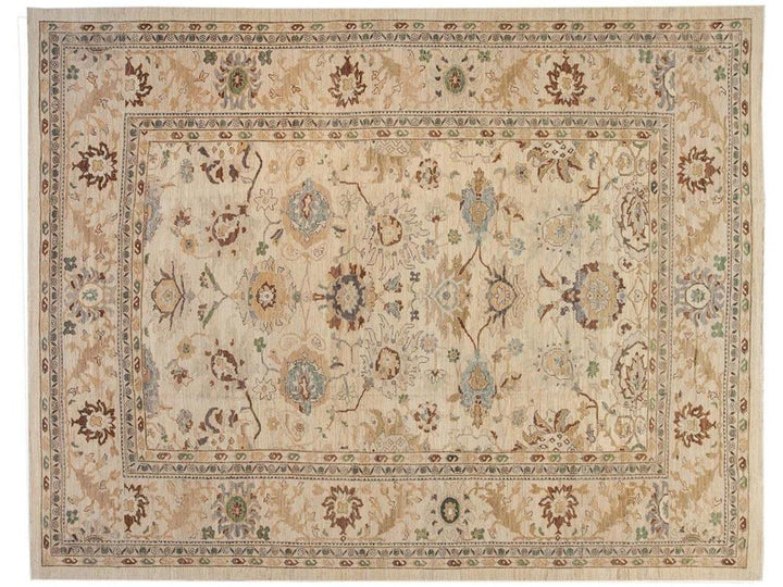 Modern Sultanabad Oversize Wool Rug 12 X 16