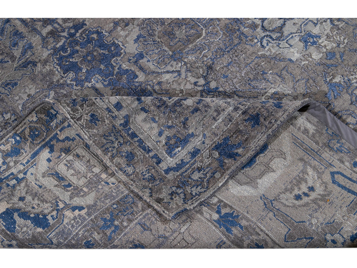 21st Century Mahal Style Wool Rug 9 x 12