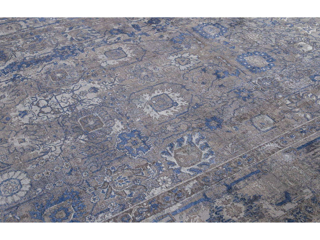 21st Century Mahal Style Wool Rug 9 x 12