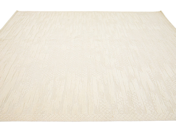 Modern Moroccan Wool Rug 8 X 10