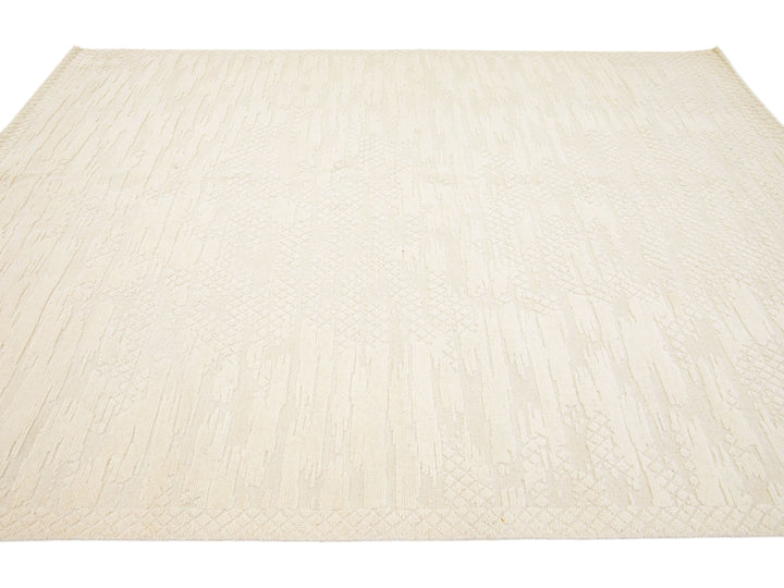 Modern Moroccan Wool Rug 8 X 10
